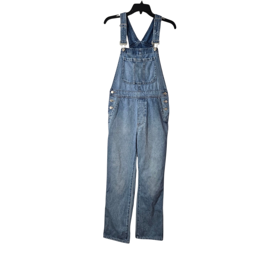 Gap‎ Square-Neck Overalls Light Venice Blue